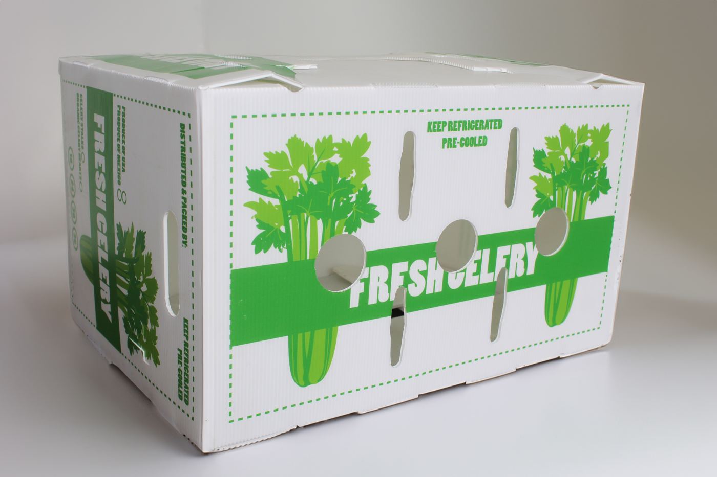 Caja para apio